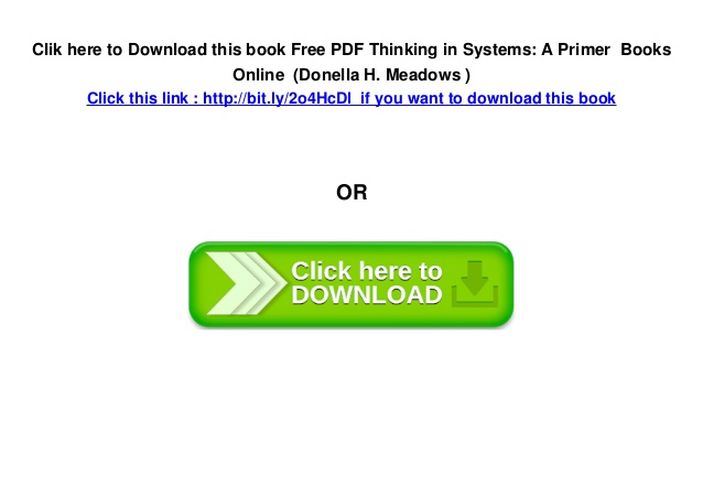 Download free donella meadows thinking in systems pdf converter